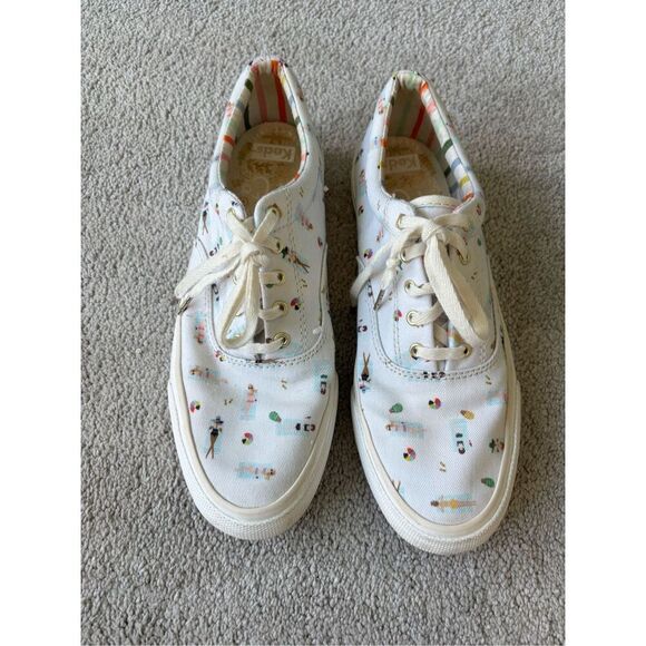 NWOT Keds x Rifle Paper Co. Anchor Sun Girls Sneakers, 7.5 $138 - Picture 4 of 8
